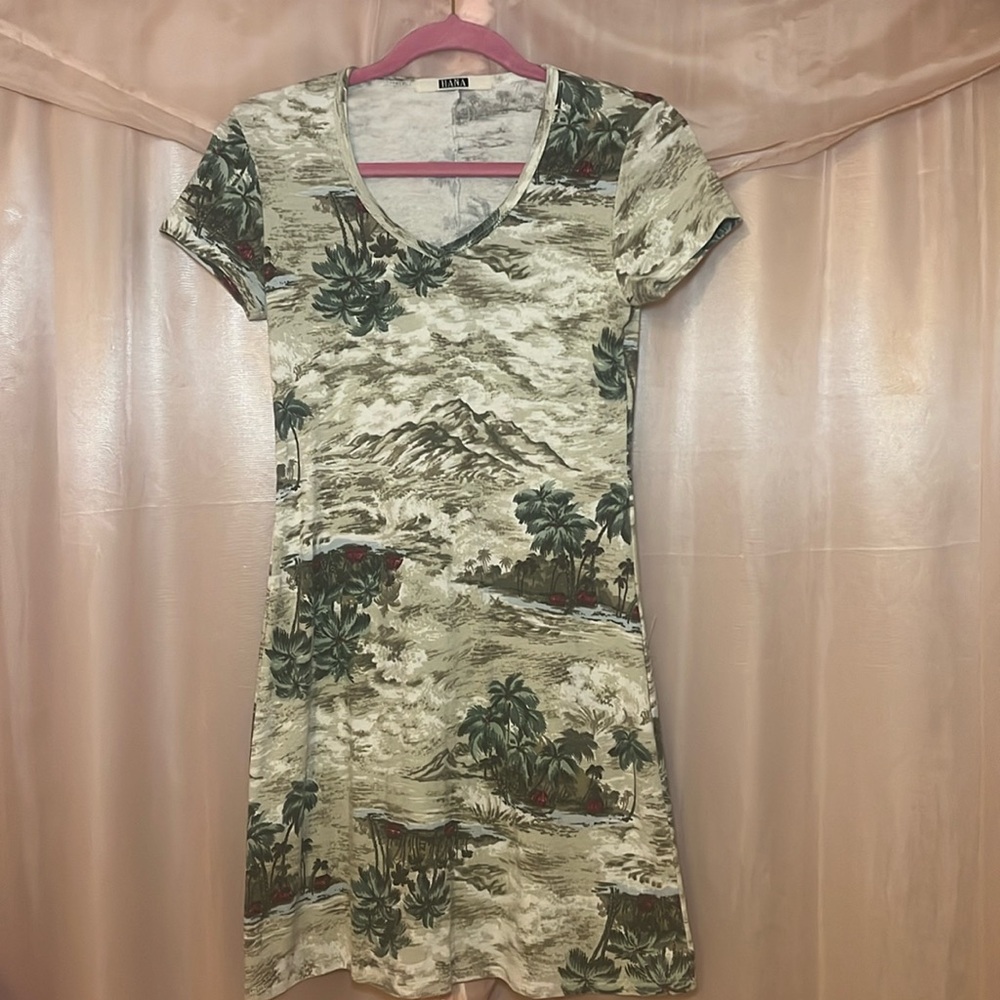 Vintage Hawaiian Mini Dress